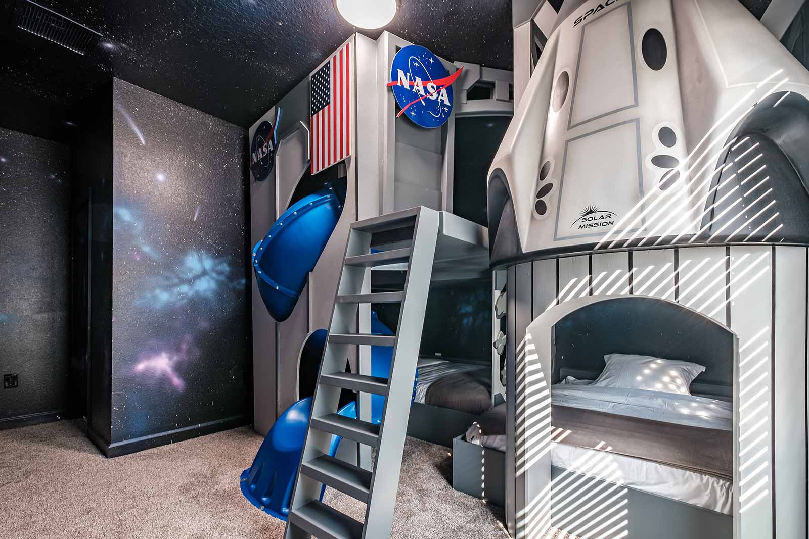 space themed bedroom
