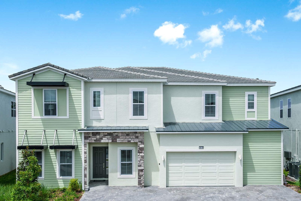 exterior of a 12 bedroom estate