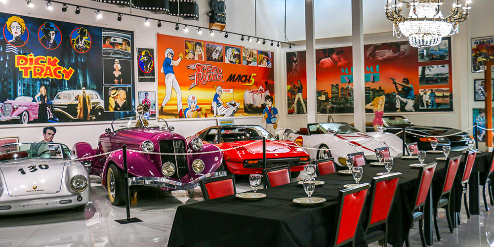 events table around cars