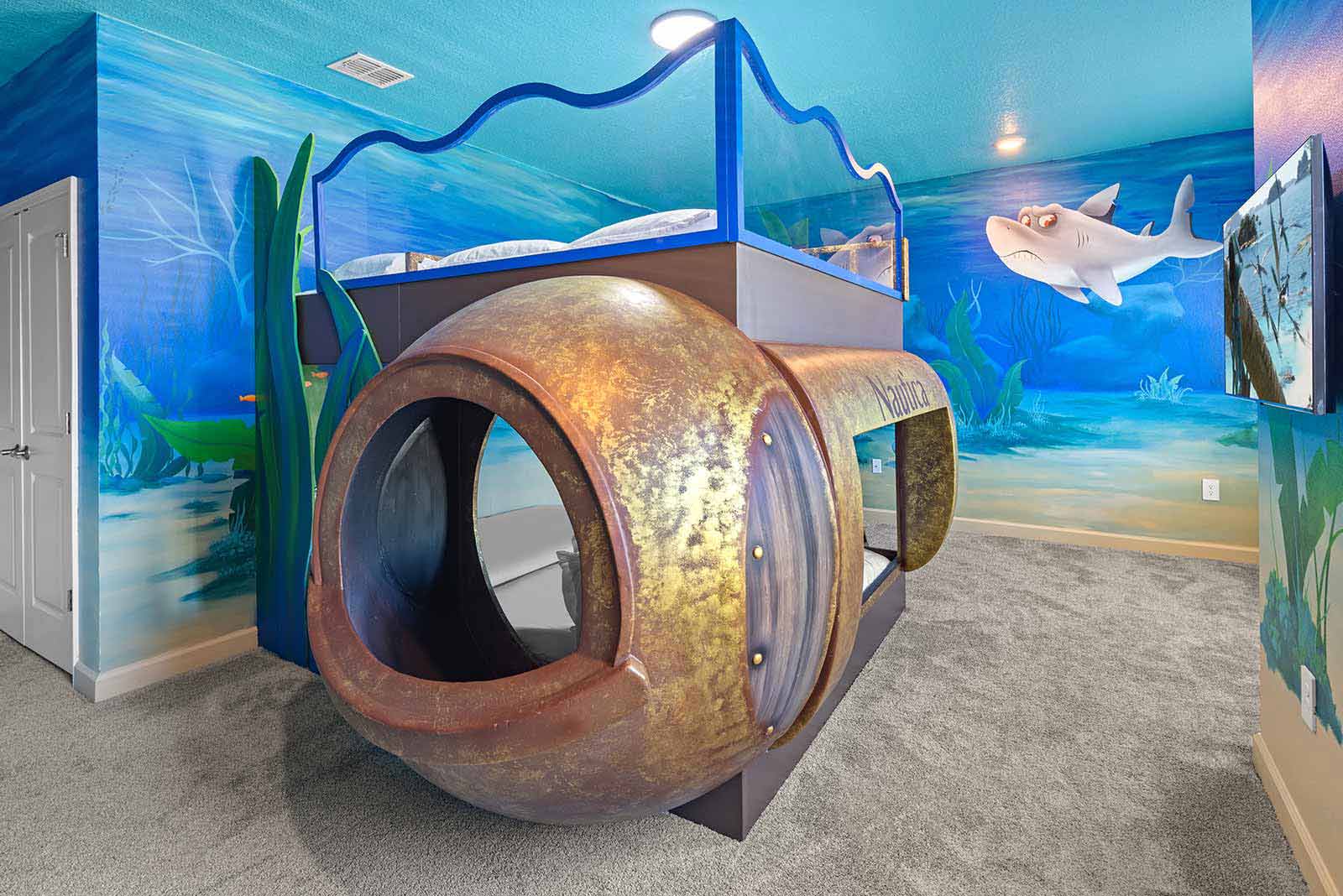 under the sea theme room